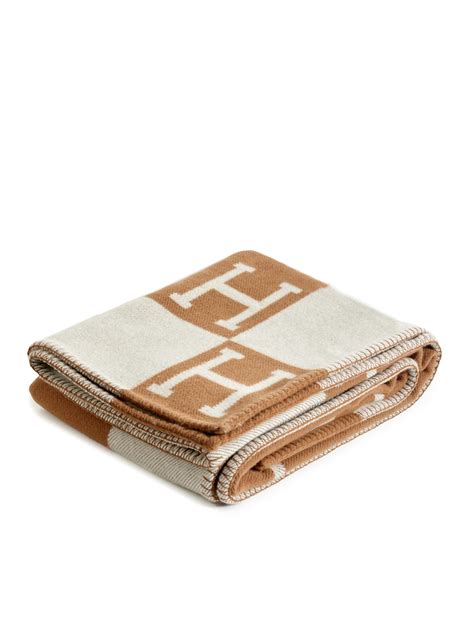 hermes blanket replica beige|hermès avalon throw blanket.